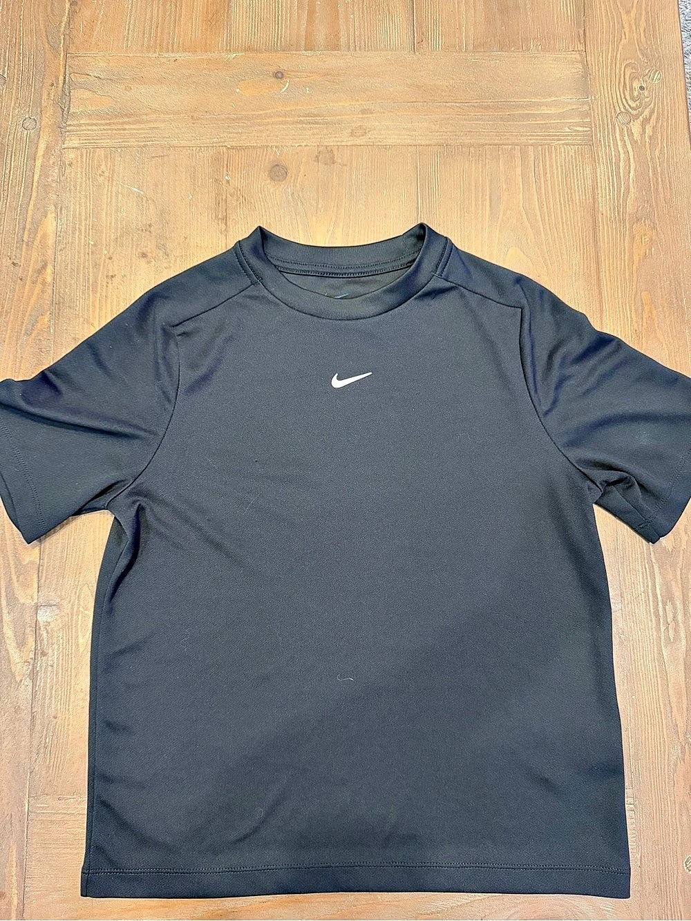 Nike Dri-FIT Short Sleeve Training Tee Black